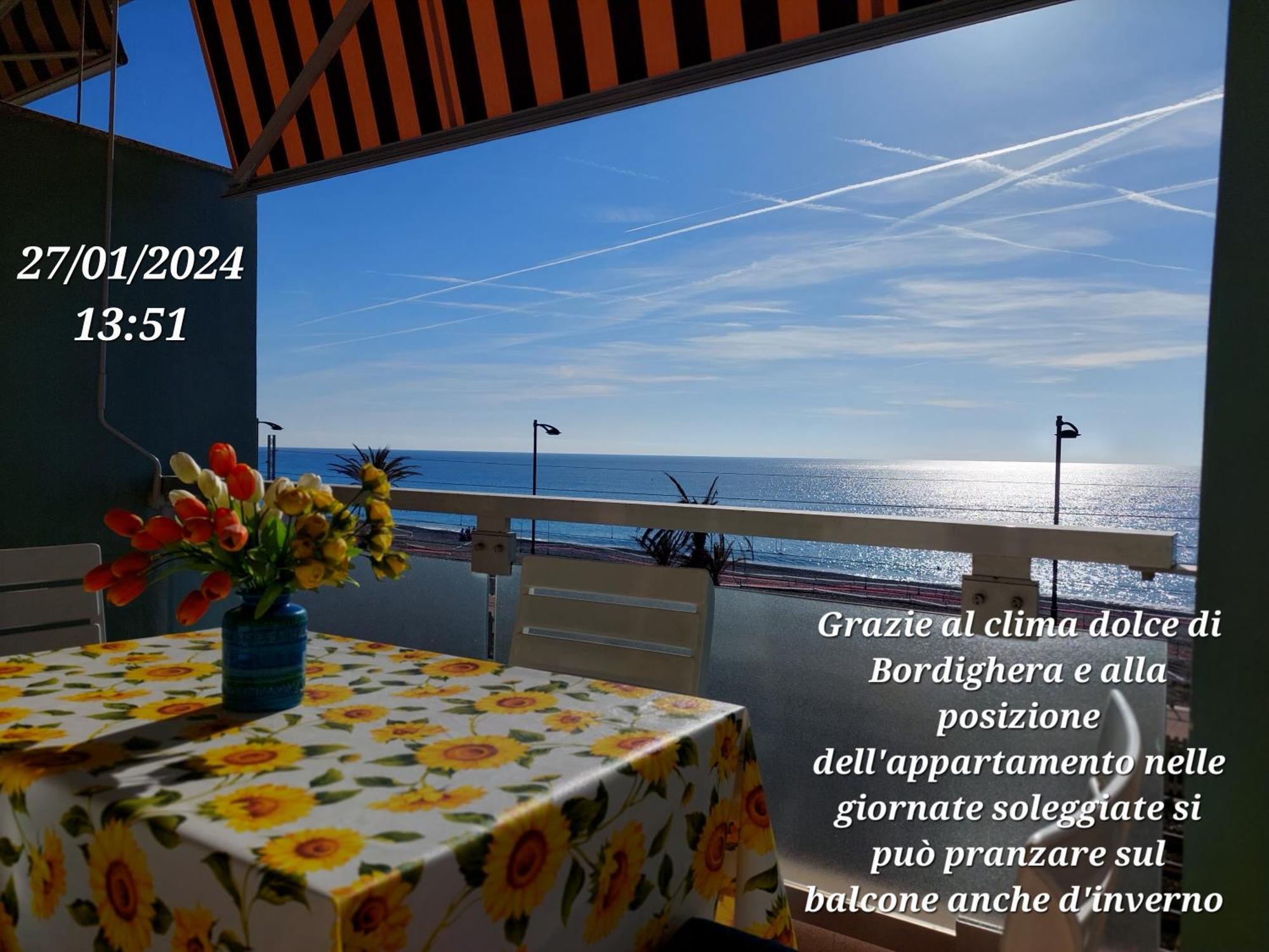 Emozioni Casa Vista Mare Bordighera Dış mekan fotoğraf