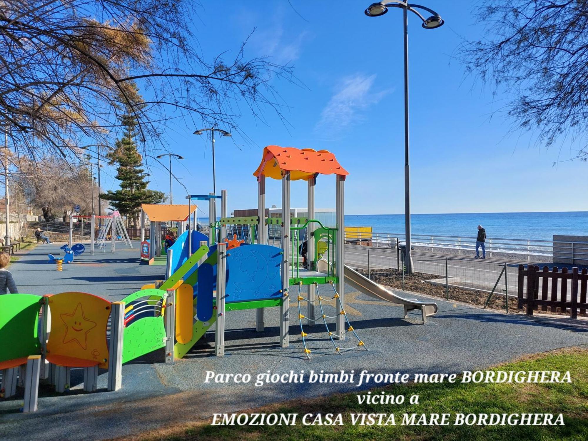 Emozioni Casa Vista Mare Bordighera Dış mekan fotoğraf