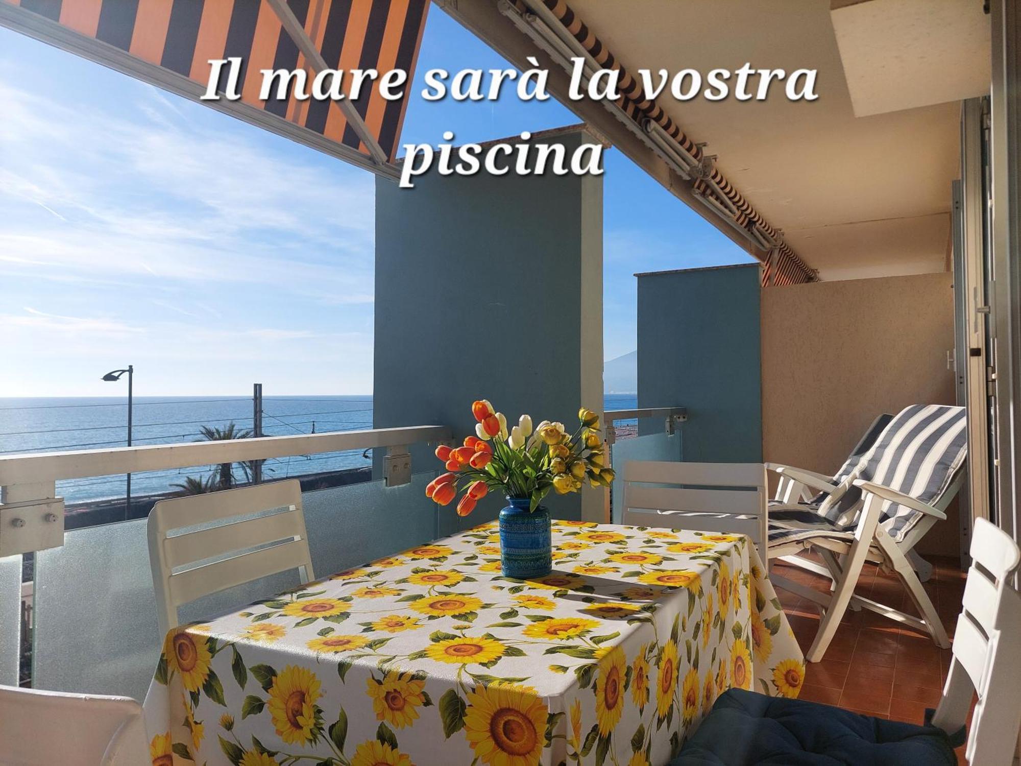Emozioni Casa Vista Mare Bordighera Dış mekan fotoğraf